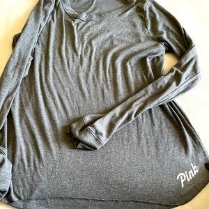 Grey pink long sleeve